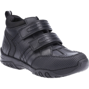 Hush Puppies Jezza Youth Black Leather Boots