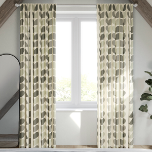 Orla Kiely Multi Stem, Warm Grey - Made to Measure Curtains