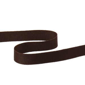 Ruban gros grain - Marron foncé