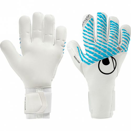 uhlsport COMFORT ABSOLUTGRIP 7.5号 Uhlsport CYBERTEC ABSOLUTGRIP HN - white/cyan - 7.5 reviews - Just