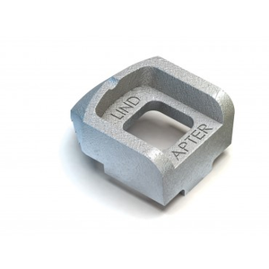 Lindapter Girder Clamp Type A Medium Tail M10 Zinc Plated Pack of 1