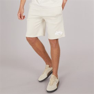 Bench Mens Elamo Fleece Shorts Ecru