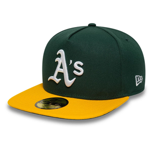 Oakland Athletics MLB Flat Dark Green 59FIFTY A-Frame Fitted Cap