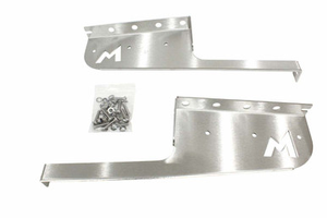 TF3012 - Stainless Steel Rear Mudflap Brackets for Land Rover Defender 110/130 by Terrafirma			