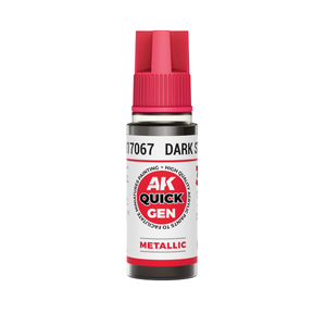 AK Interactive Quick Gen 17067 Dark Steal 18ml Acrylic Paint