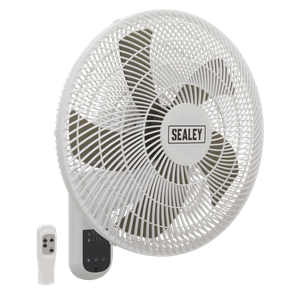 Sealey Wall Fan 3-Speed 18" with Remote Control 230V | SWF18WR