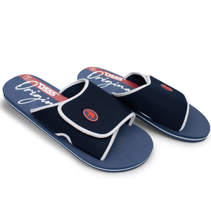 D555 Mens Drake Big & Tall Slides - 13 UK / Navy