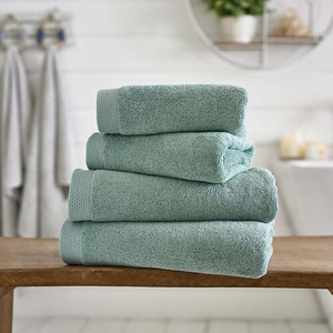 THE LYNDON CO EGYPTIAN COTTON DUCK EGG Hand Towel