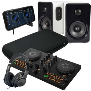 DDJ-FLX2 White Bedroom DJ Bag Bundle
