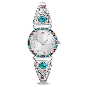 Genuine Turquoise Sedona Canyon Stretch Watch