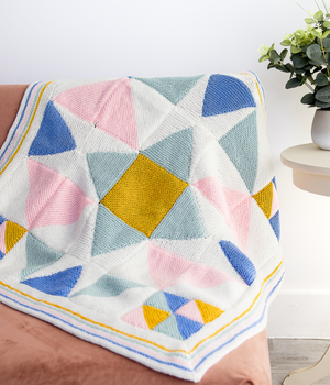 Kaleidoscope Blanket - Pastel Colourway