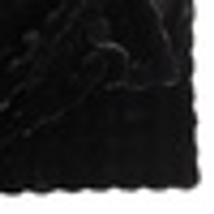 Eden Black Faux Fur Cushion