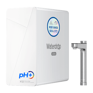 Waterdrop X12 Reverse Osmosis System with 2-Years Extended Warranty