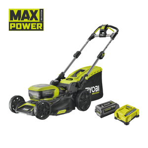 36V MAX POWER Cordless Brushless 46cm Lawnmower Starter Kit (1 x 5.0Ah)