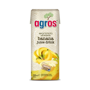Banana Fruit Drink 250ml Agros