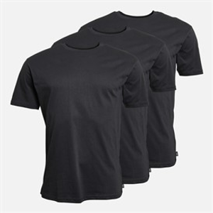 Vans Mens Three Pack Basic T-Shirts Black