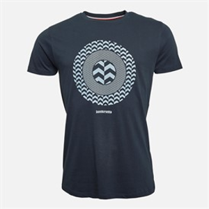 Lambretta Mens Chevron Target T-Shirt Navy