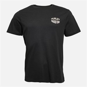 Hurley Mens Paradise Found Graphic T-Shirt Black