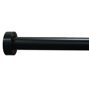 Stud 25/28mm Black Extendable Curtain Pole