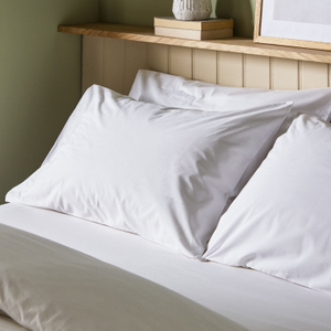 Arinta Organic Cotton Pillow Case - White