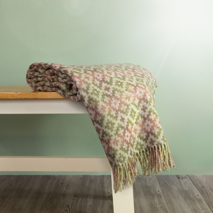 Dartmouth Wool Throw - Green