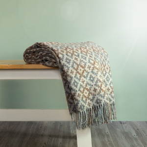 Dartmouth Wool Throw - Natural