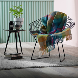 Woolroom Harlequin Shetland Throw - Tutti Fruitti