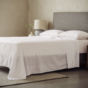 Arinta Organic Cotton Flat Sheet - White