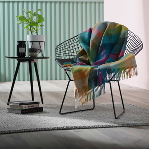 Harlequin Shetland Throw - Tutti Fruitti