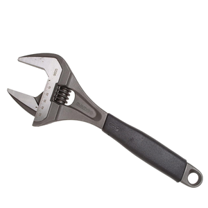 Bahco 9035 ERGO™ Central Nut Wide Opening Jaw Adjustable Wrench with Rubber Handle and Phosphate Finish, 324mm