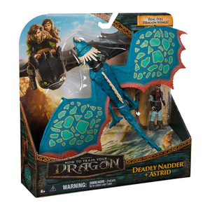 How to Train Your Dragon Deadly Nadder and Astrid Figures