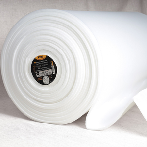 Mousse thermocollante double peau - Blanc