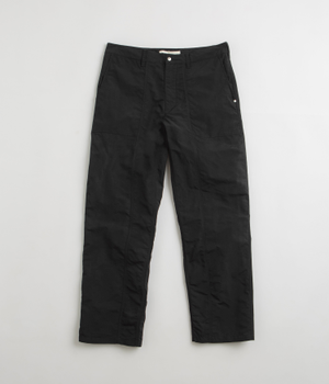 Norse Projects Sigur Waxed Nylon Fatigue Pants - Dark Navy