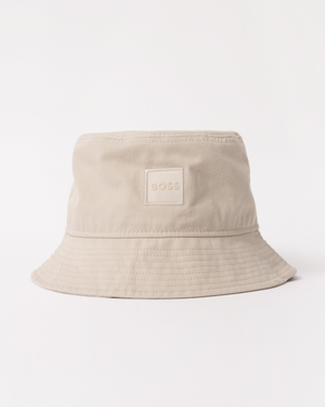 BOSS Orange Febas Mens Bucket Hat - Light Beige 271
