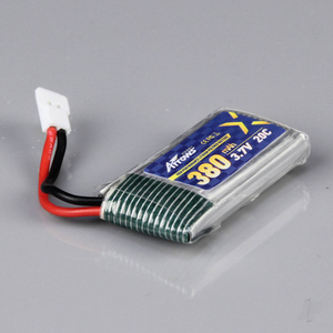 Arrows Hobby LiPo 1S 380mAh 3.7V 20C JST (Hawk Eye) LIPBAT06