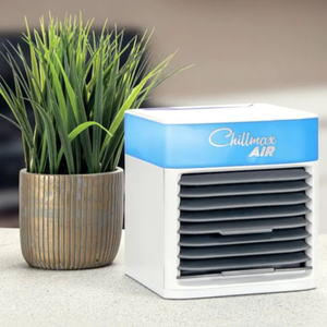 Chillmax Air Pure Chill 2.0 Personal Air Cooler with Dual Mist Spray and 4 Fan Speeds
