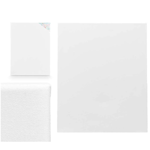 Premium White Canvas 60x80cm |Ideal for Acrylic, Oil & Mixed Media Art 