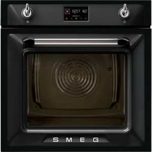 Smeg SOP6902S2PN Victoria Single Oven - Black