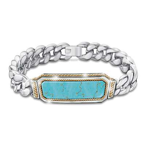 14-Carat Turquoise Strength Of The West Bracelet