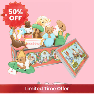 Biscuiteers Hand-Iced Beatrix Potter Luxe Tin