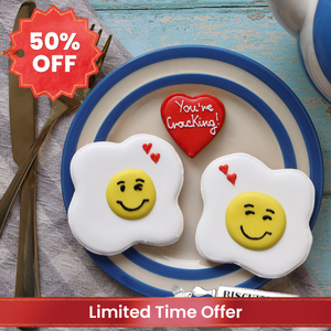 Biscuiteers Hand-Iced You're Cracking Biscuits