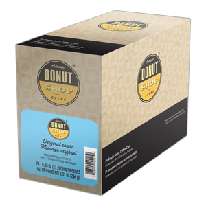 Authentic Donut Shop Blend Original K-Cups, Medium Roast – 24 Count