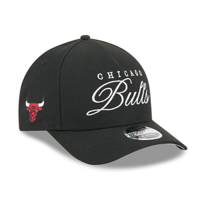 Chicago Bulls NBA Draft 2025 Black 9FORTY M-Crown A-Frame Adjustable Cap