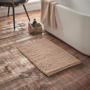 Aspen Bobble Bath Mat - Natural