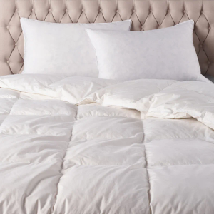 Premium Filled Goose Feather & Down 10.5 Tog Duvet Double 200x200cm