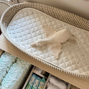 Mabel & Fox - Seagrass Baby Changing Basket