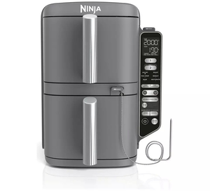 Ninja SL451UK XL 9.5L Air Fryer Double Stack 2 Drawer 2470w Digital Display