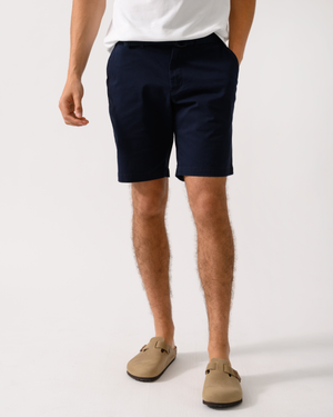 Tommy Hilfiger Brooklyn Essential Twill Belted Mens Shorts - Desert Sky