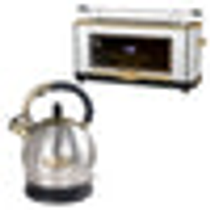 Empire 2 Slice Toaster & Kettle Bundle (Stainless Steel)