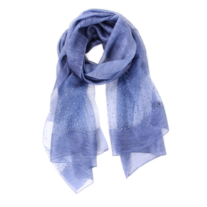 Star Gazer Blue Scarf